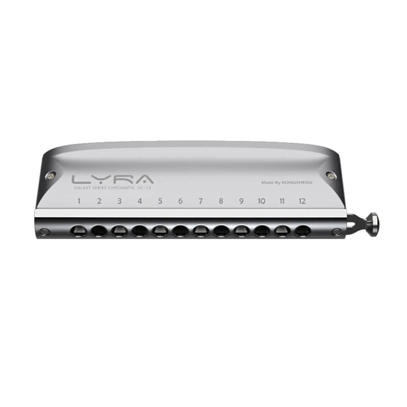 Musical Instrument Morocco - KONGSHENG Chromatic Harmonica 12 Hole SC-12