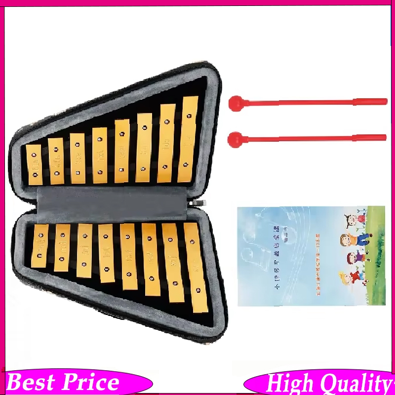 Musical Instrument Glockenspiel - 16 Tone Glockenspiel Xylophone for Kids