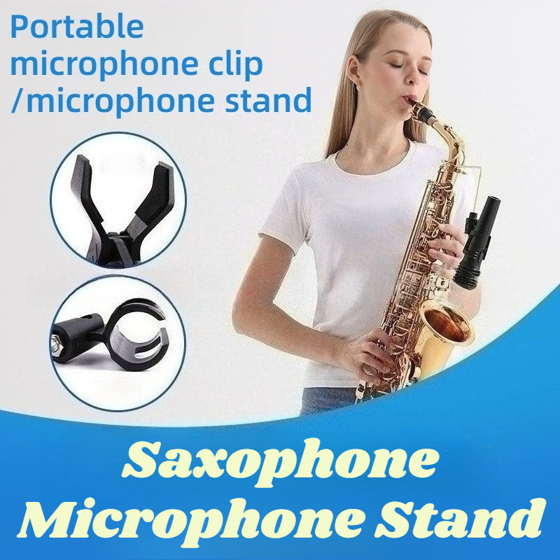 Musical Instrument Saxophone - Metal Saxophone Microphone Stand High-quality Scratch-proof
