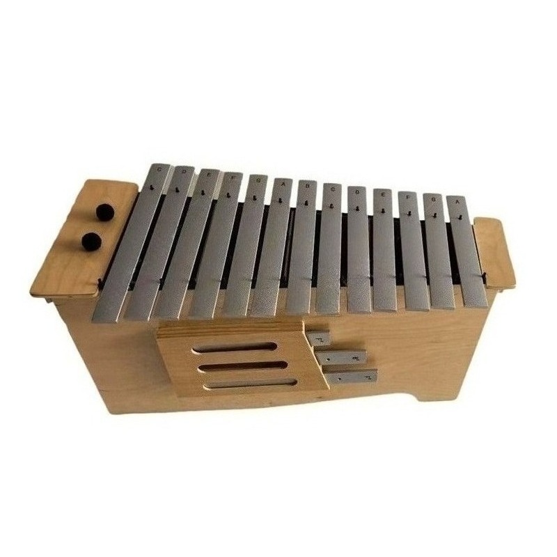 Musical Instrument Glockenspiel - Aluminum Xylophone 13 Tones Professional Xylophone