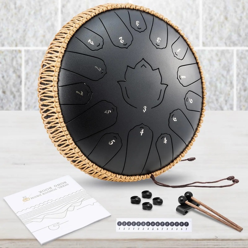 Musical Instrument Morocco - Hluru Steel Tongue Glucophone 13 Inch
