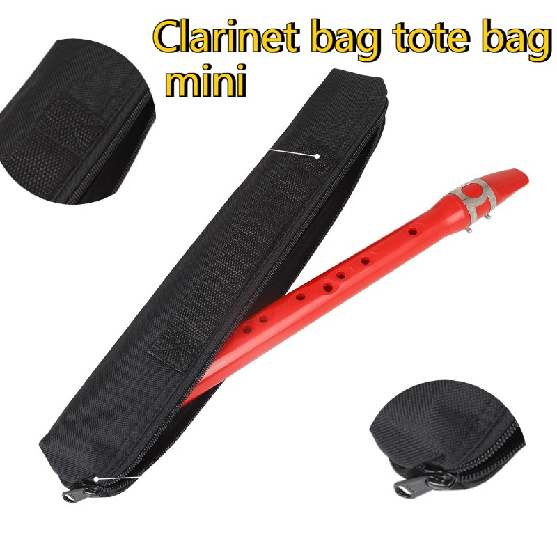 Musical Instrument Saxophone - 1Pcs Recorder Bag Tote Bag Mini