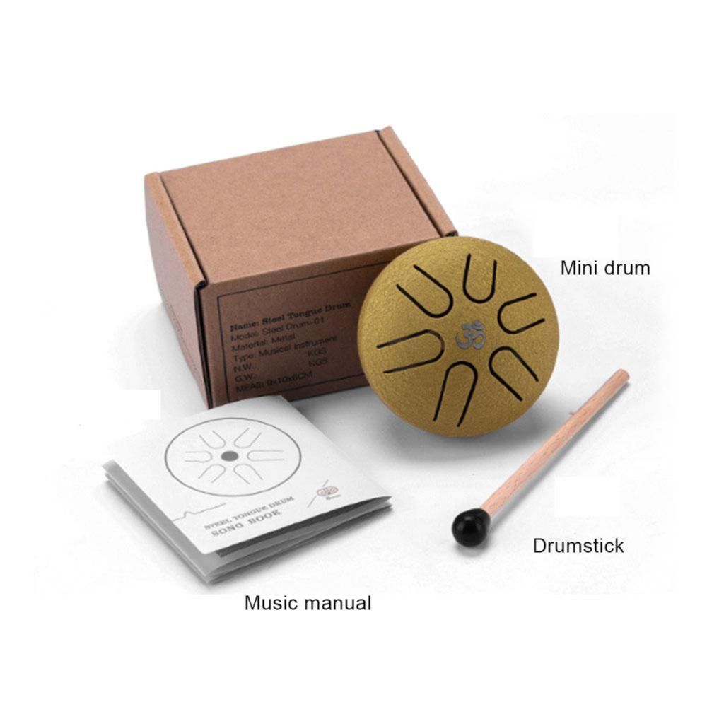HLURU 3 Inches Steel Tongue Dr - огляд і ціна Tongue Drum Steel