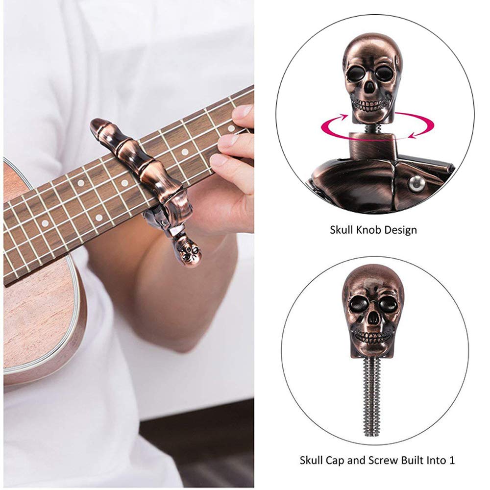 Guitar Capo Skull Capo for Aco - огляд і ціна Acoustic Guitar Dreadnought