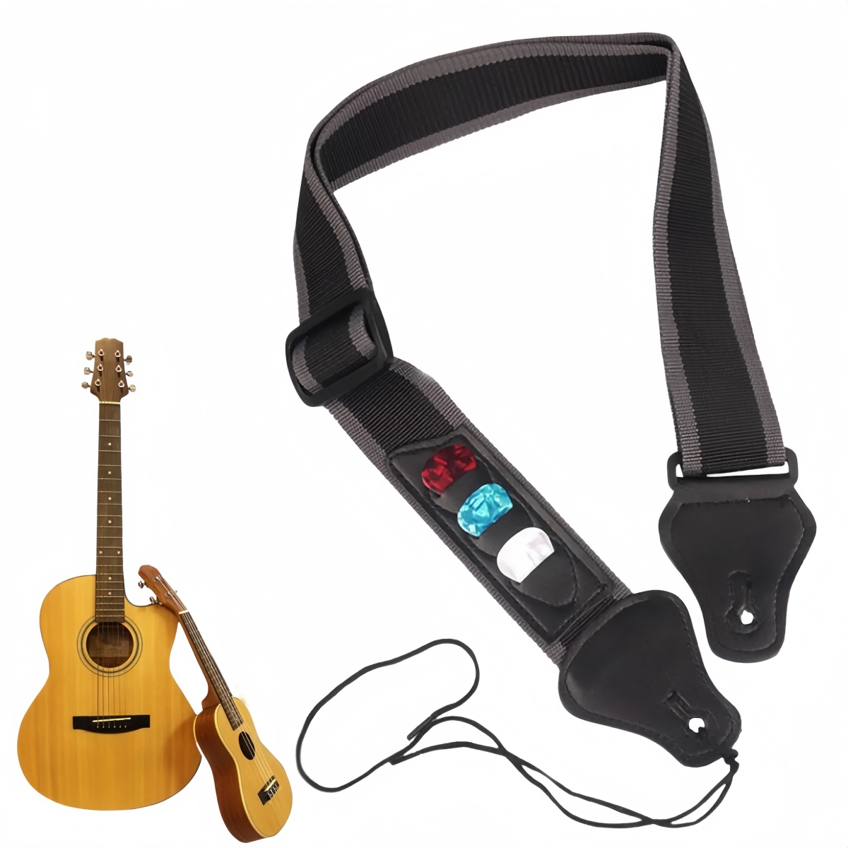 Miwayer PU Leather Guitar Stra - огляд і ціна Acoustic Guitar Dreadnought