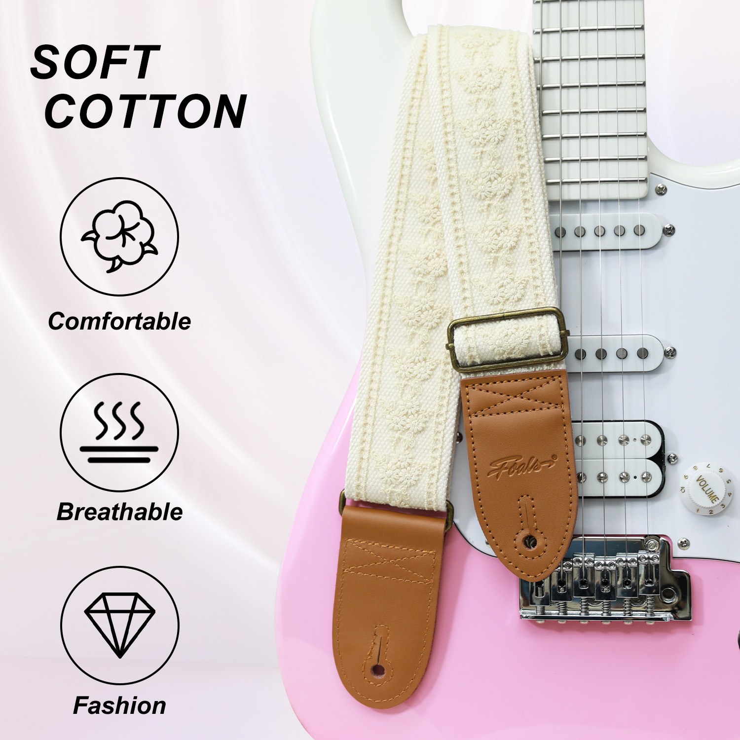FOALS Guitar Straps Folk Bass  - огляд і ціна Musical Instrument Note