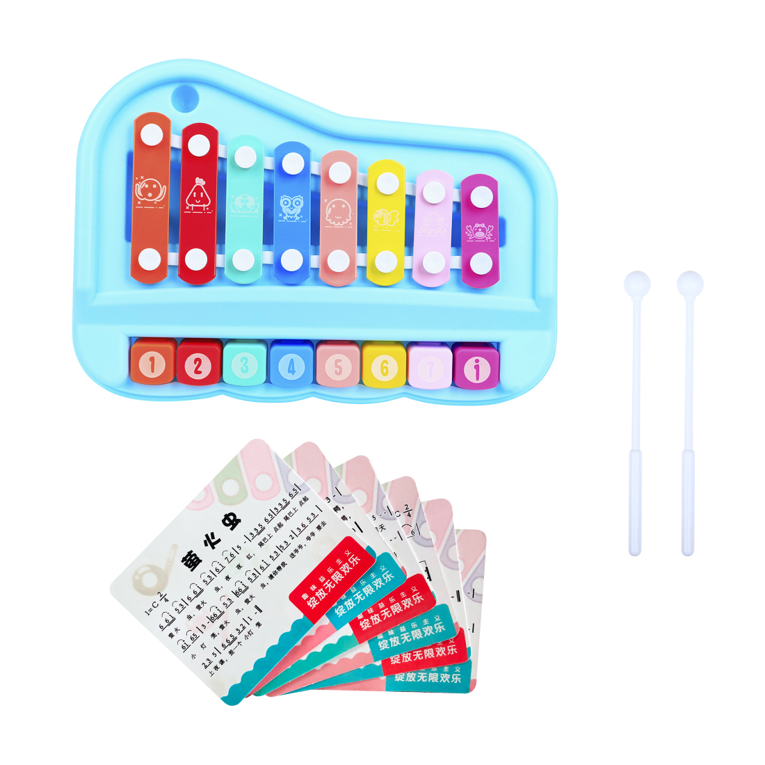 SY-73 Kids Xylophone 8 Note Gl - огляд і ціна Musical Instrument Glockenspiel