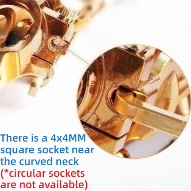Metal Saxophone Microphone Sta - огляд і ціна Musical Instrument Saxophone
