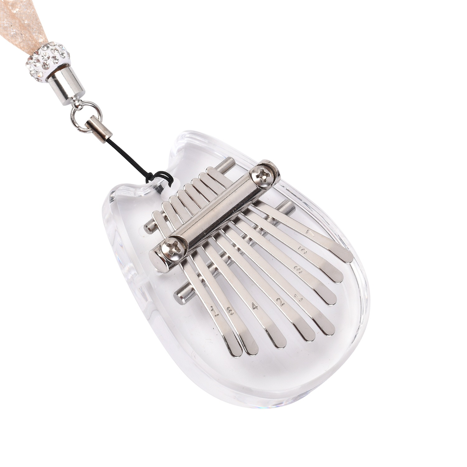 8 Key Mini Kalimba Exquisite F - огляд і ціна Musical Instrument Marimba