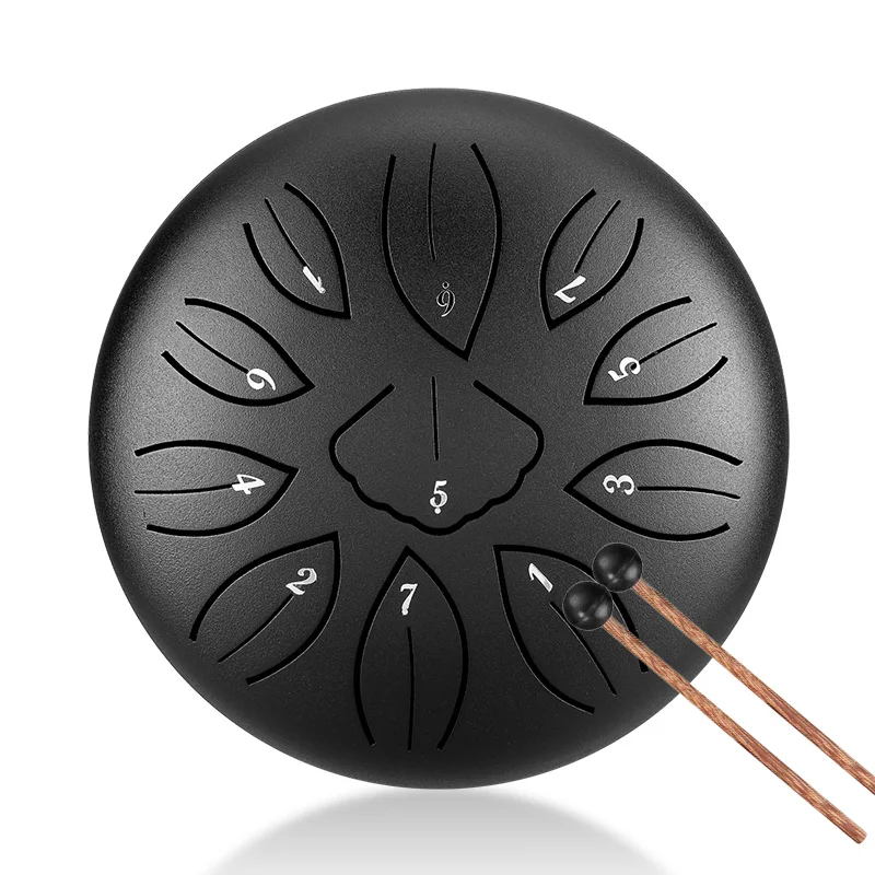 Hluru Steel Tongue Drum 6 Inch - огляд і ціна Tongue Drum Steel
