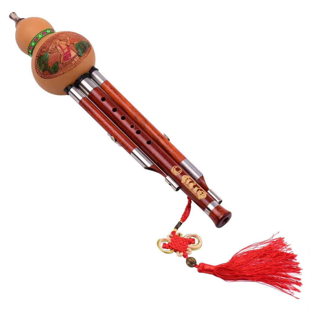 3-Tone C Key Hulusi Gourd Flut - огляд і ціна Musical Instruments