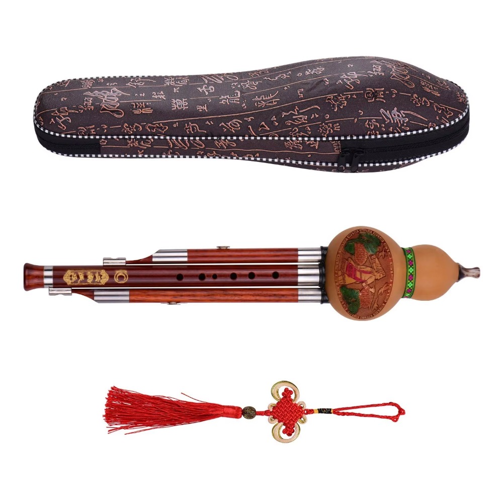 3-Tone C Key Hulusi Gourd Flut - огляд і ціна Musical Instruments