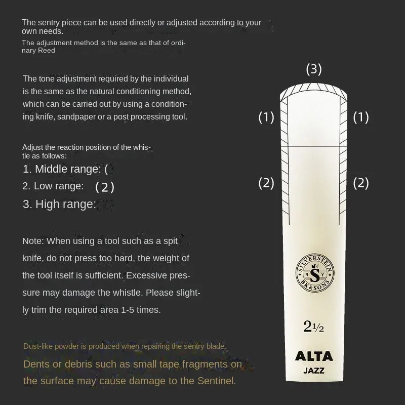 Baritone Upper Bass Reed, Silv - огляд і ціна Musical Instrument Saxophone