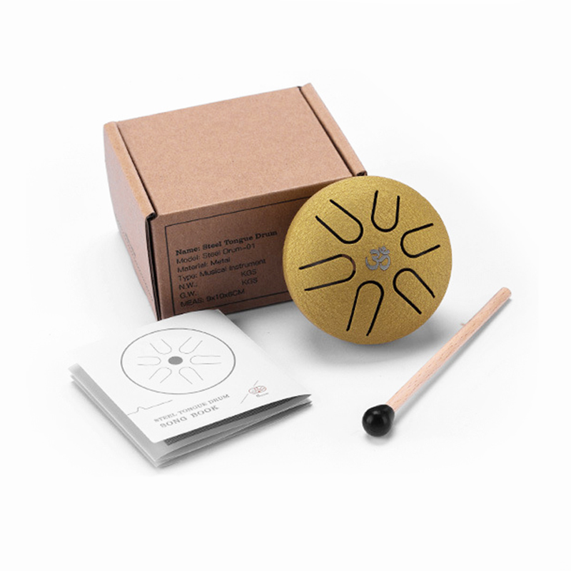 Hluru 3 inch Steel Tongue Drum - огляд і ціна Tongue Drum Steel
