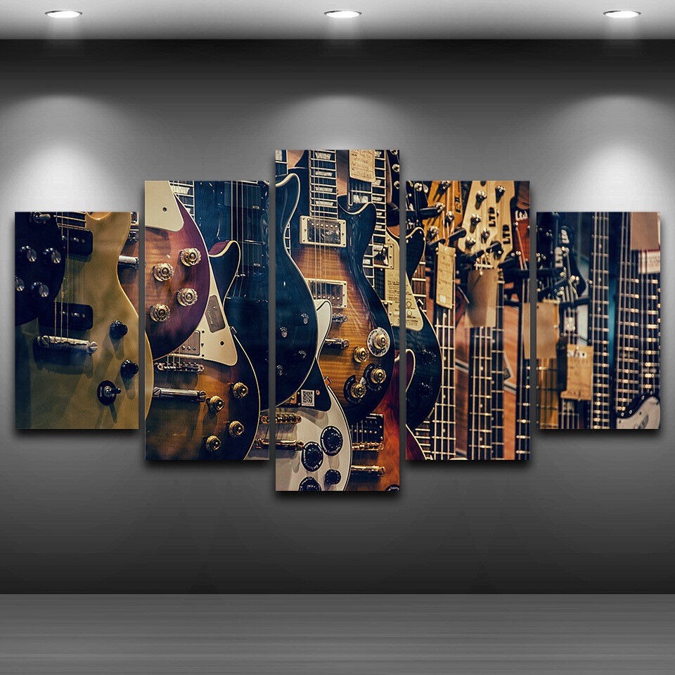 No Frame Canvas 5Pieces Vintag - огляд і ціна Musical Instrument In Africa