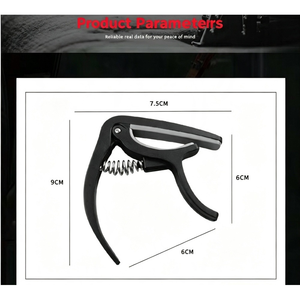 2 in 1 Guitar Capo with Bridge - огляд і ціна Acoustic Guitar Dreadnought