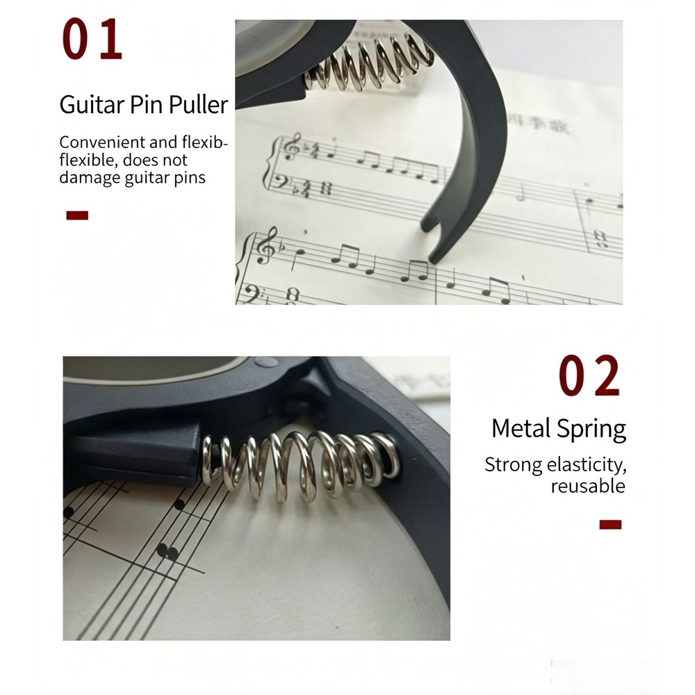 2 in 1 Guitar Capo with Bridge - огляд і ціна Acoustic Guitar Dreadnought