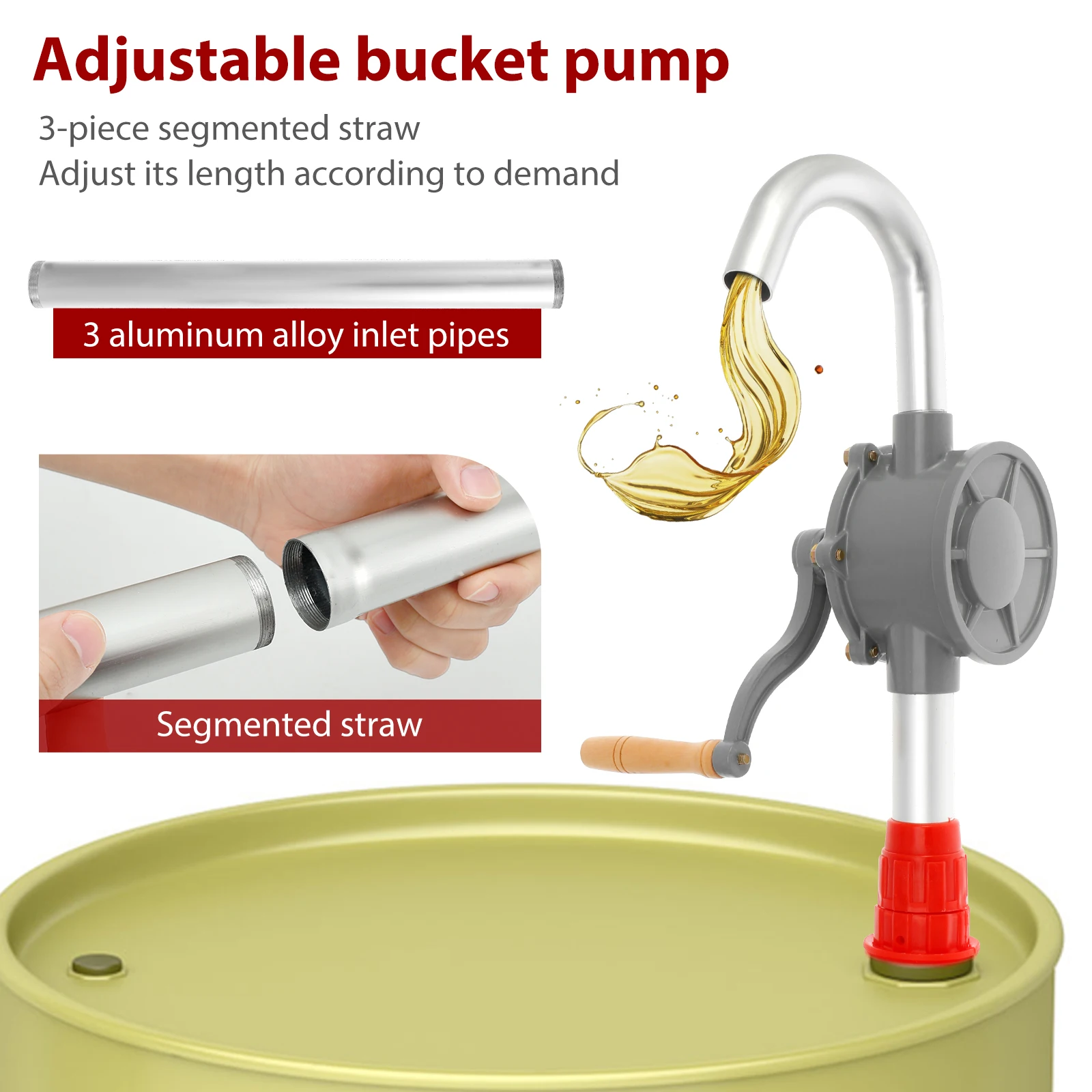 Hand Pump Crank Pump Oil Diese - огляд і ціна Djembe Hand Drum