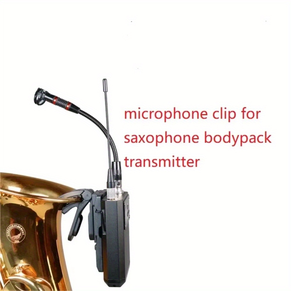 saxophone microphone clip for  - огляд і ціна Musical Instrument Saxophone