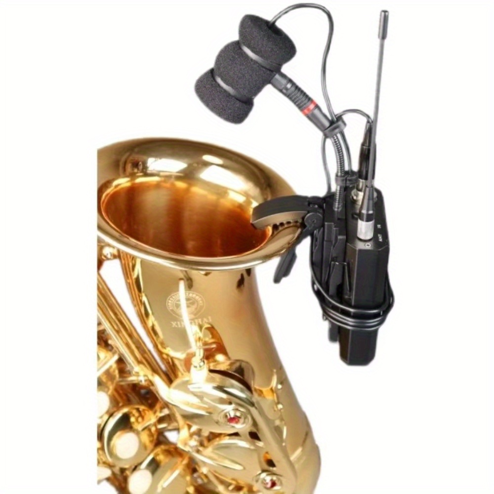 saxophone microphone clip for  - огляд і ціна Musical Instrument Saxophone