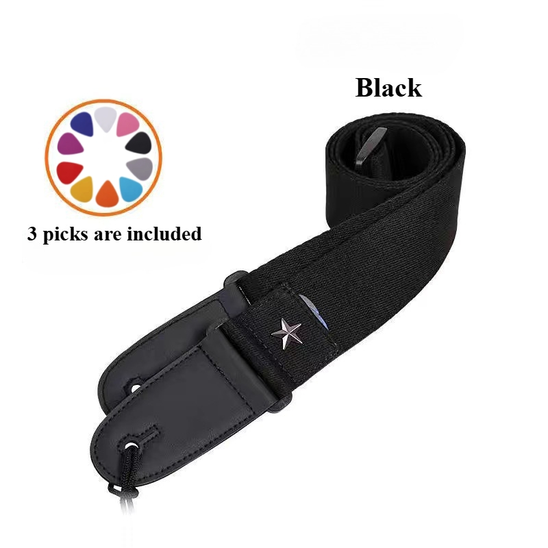 Embroidered Cross Guitar Strap - огляд і ціна Musical Instrument Note
