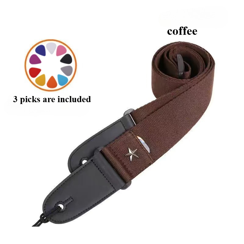 Embroidered Cross Guitar Strap - огляд і ціна Musical Instrument Note