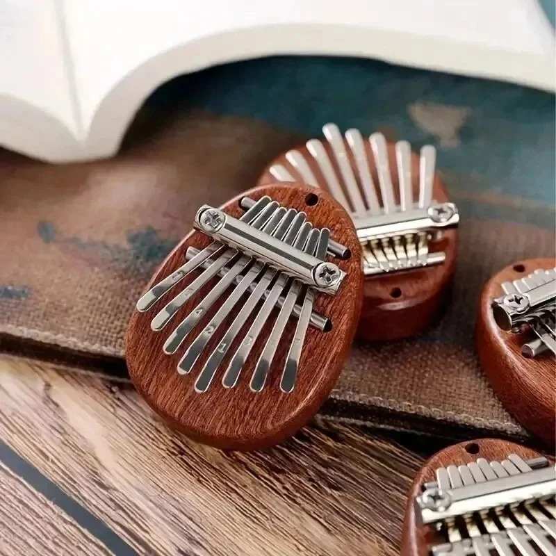 8 Key Mini Wooden Kalimba High - огляд і ціна Musical Instrument Marimba