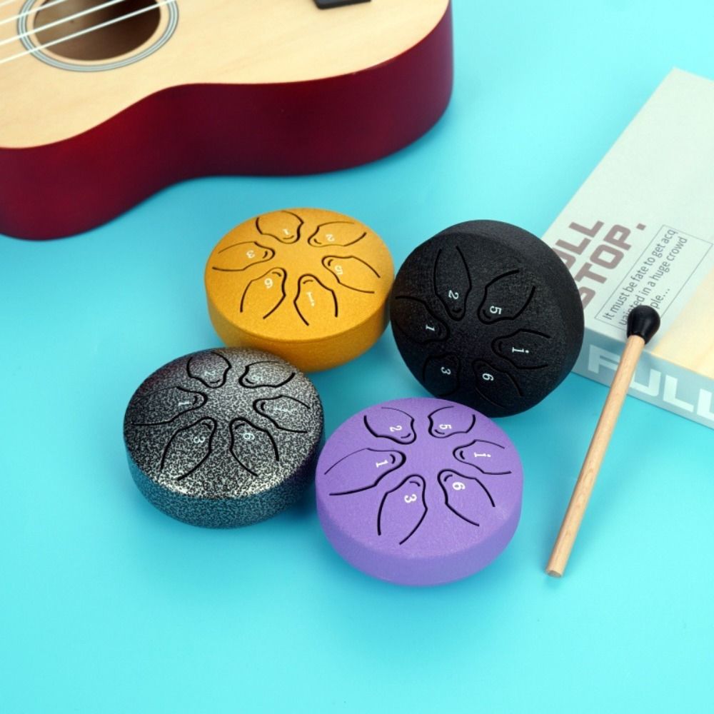 6-Tone Steel Tongue Drum Set M - огляд і ціна Tongue Drum Steel