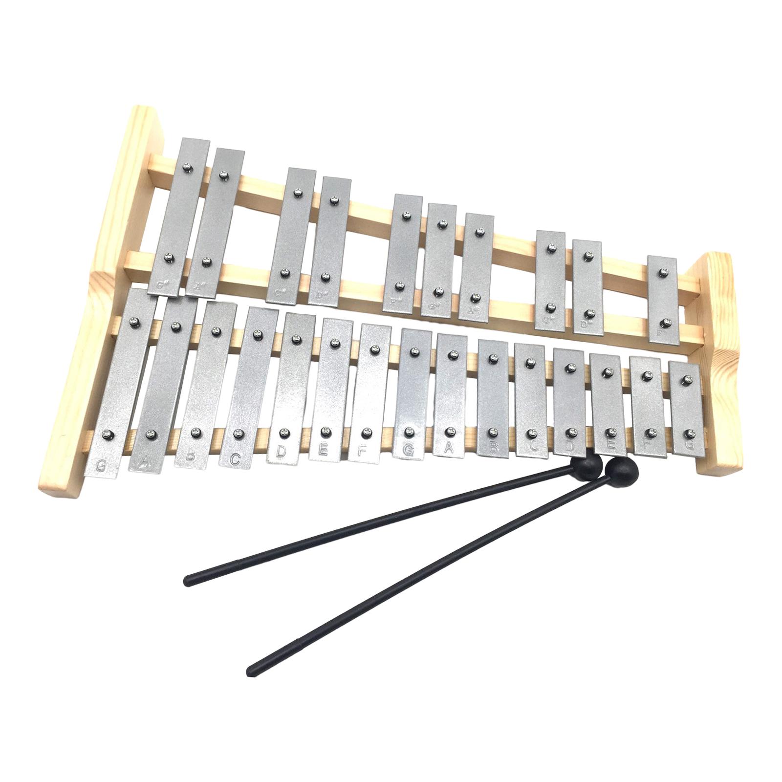 25 Notes Metal Keys Xylophone  - огляд і ціна Musical Instrument Glockenspiel