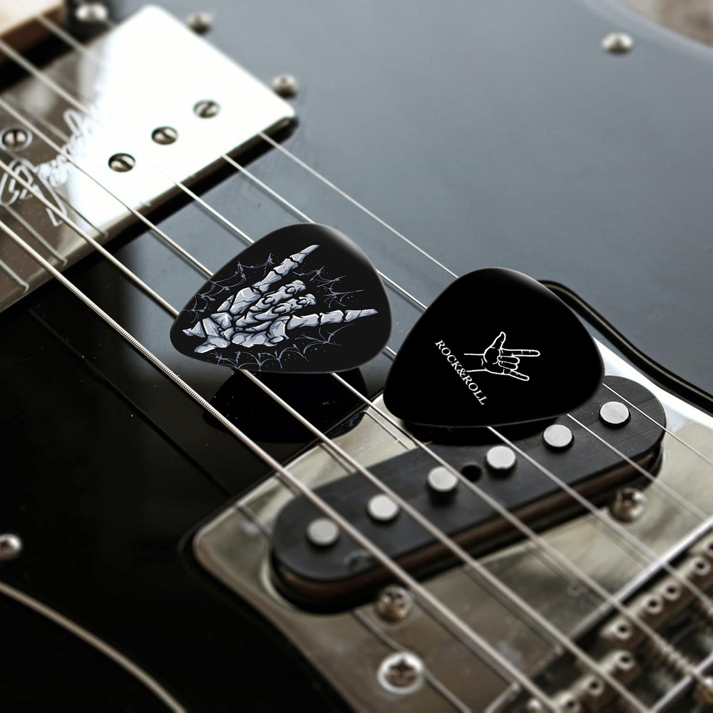 12 Pieces Guitar Picks 0.46mm  - огляд і ціна Acoustic Guitar Dreadnought