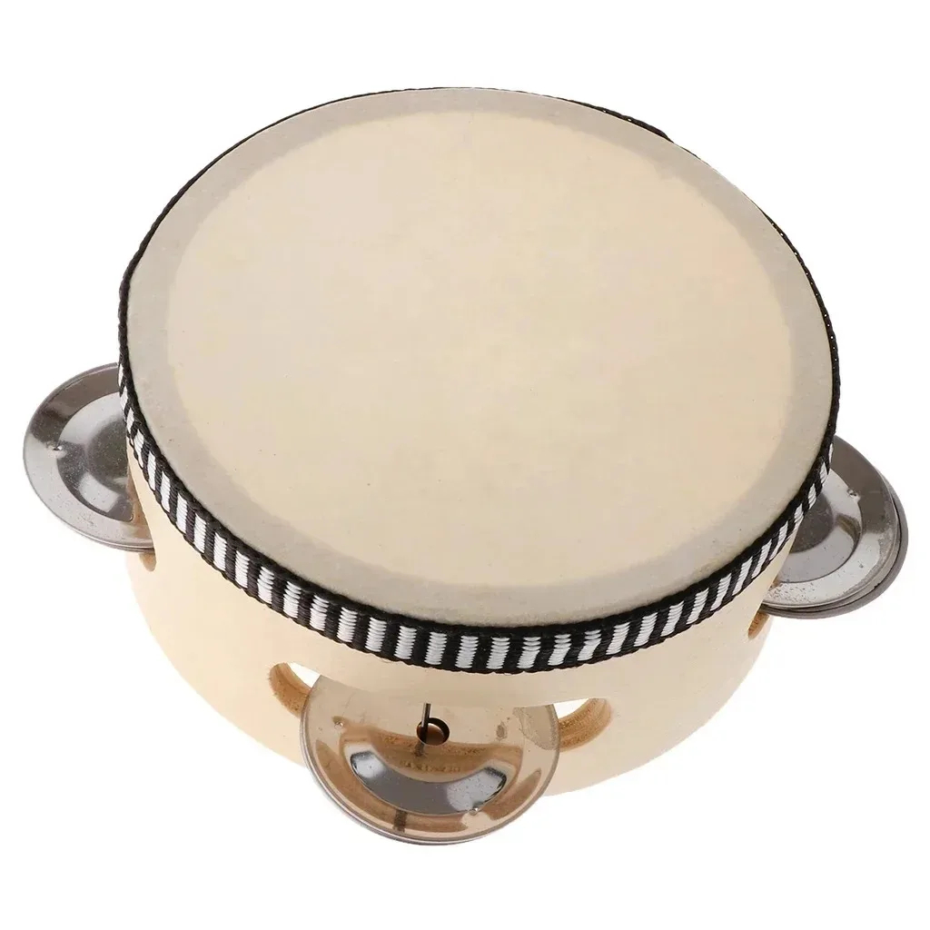 6inch Hand Held Drum Tambourin - огляд і ціна Djembe Hand Drum