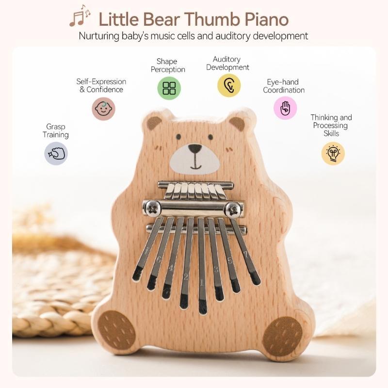 7 Keys Marimba Thumb Piano for - огляд і ціна Musical Instrument Marimba