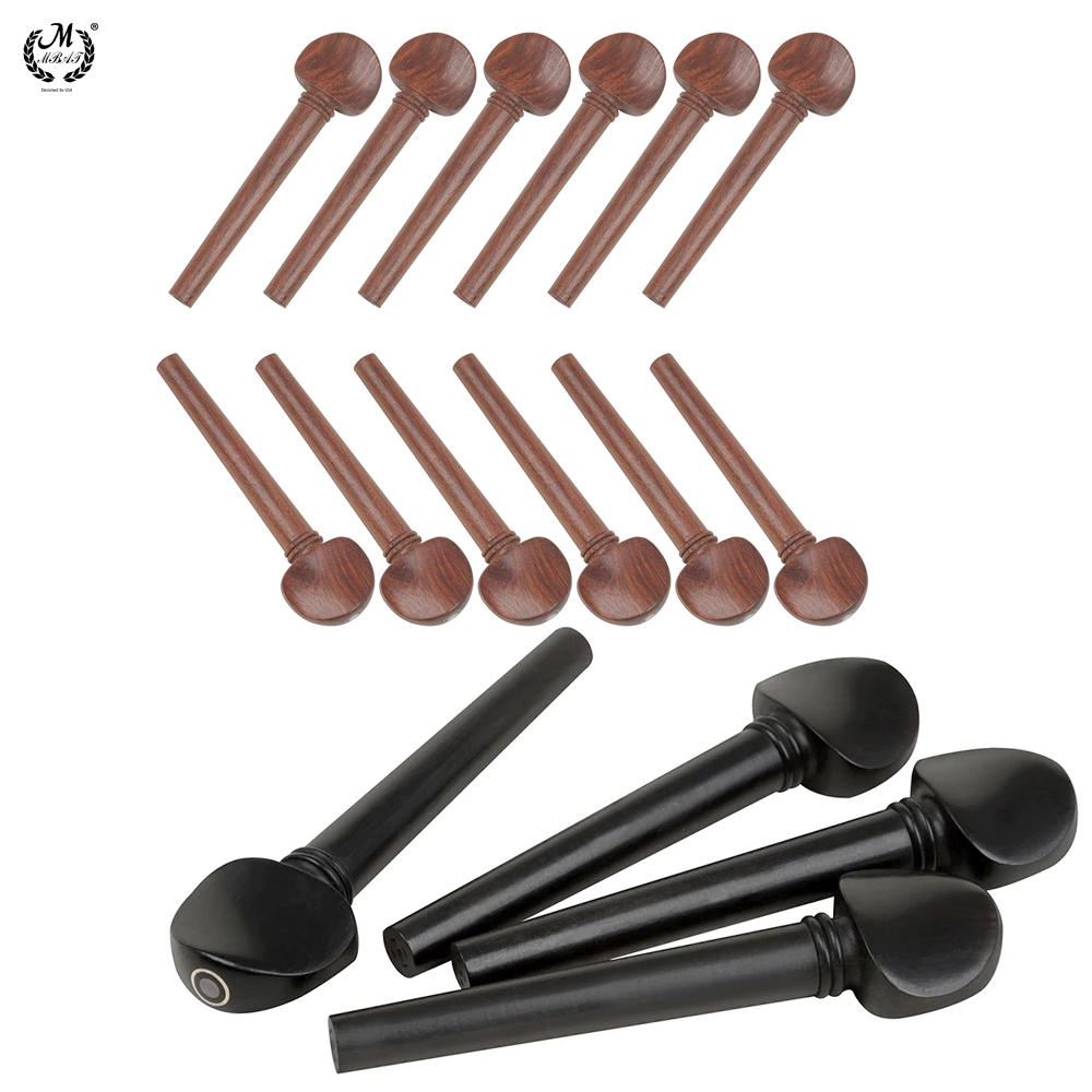 12 Pcs Oud String Shaft Ebony  - огляд і ціна Musical Instrument Tabla