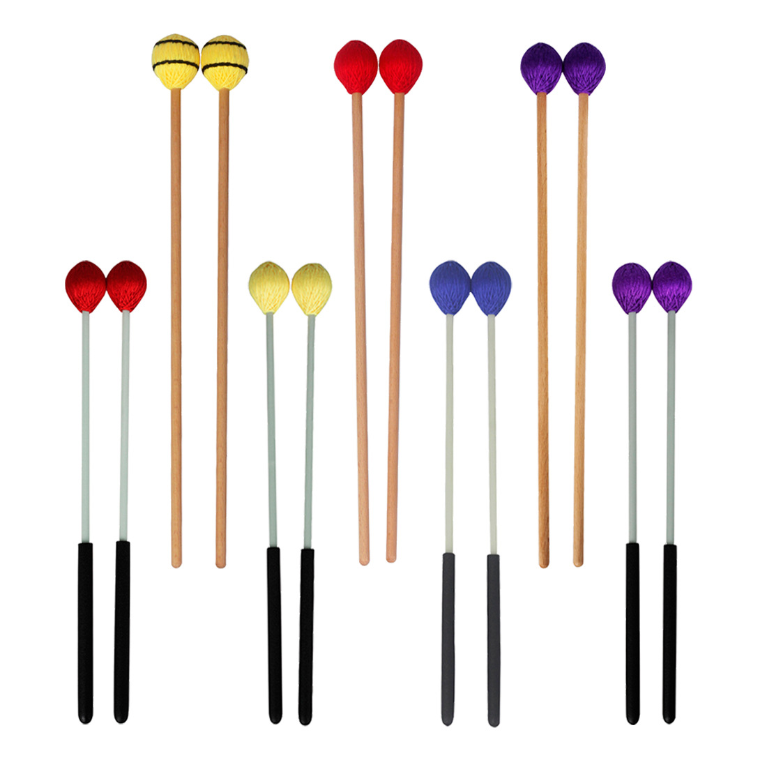 2Pcs Marimba Mallets Color Yar - огляд і ціна Musical Instrument Marimba
