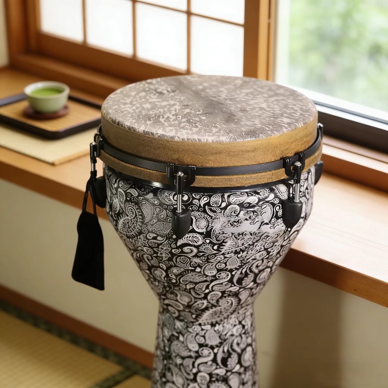 12inch Eco Friendly Wooden Dje - огляд і ціна Djembe Hand Drum