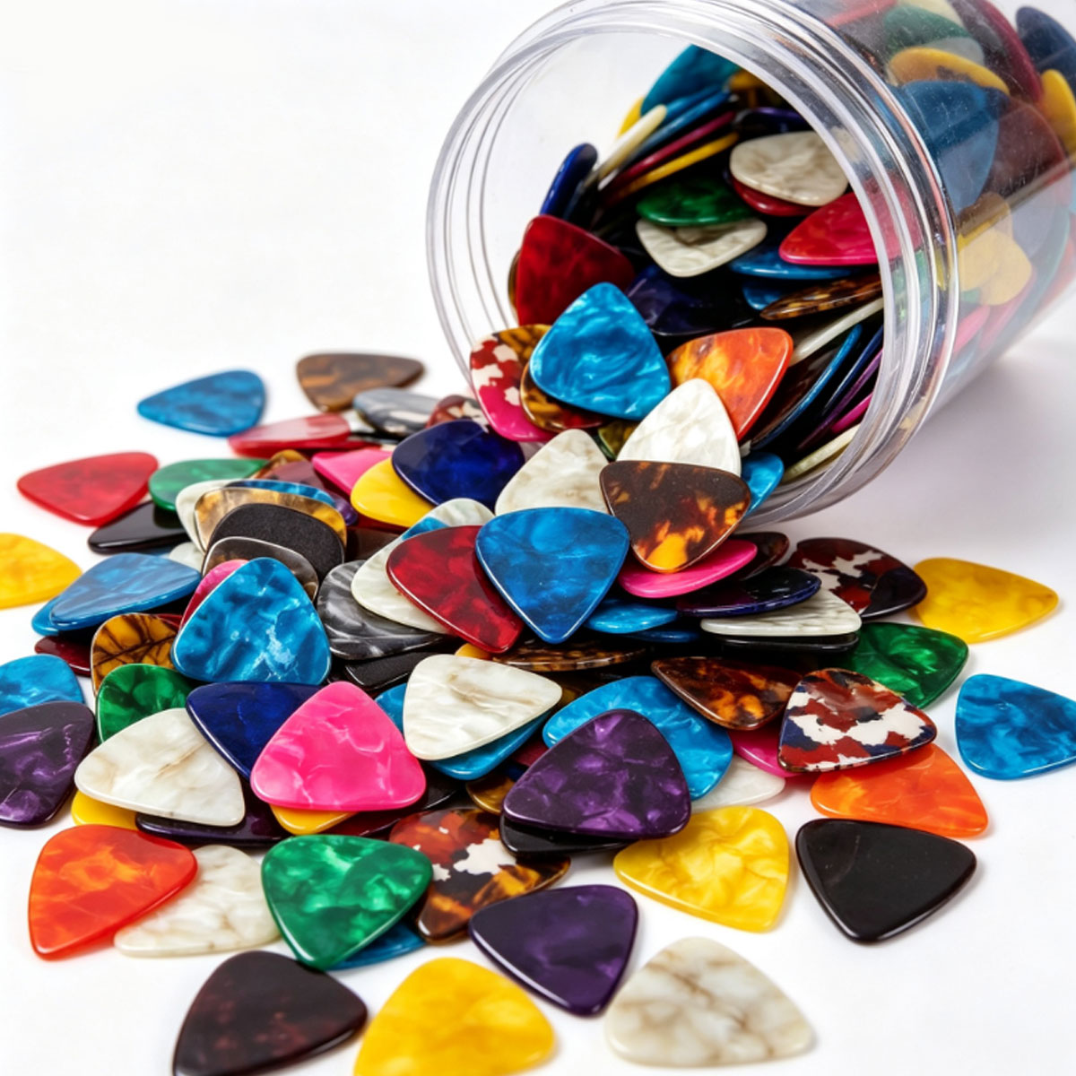 84Pcs 0.46mm Mixed Color Cellu - огляд і ціна Acoustic Guitar Dreadnought