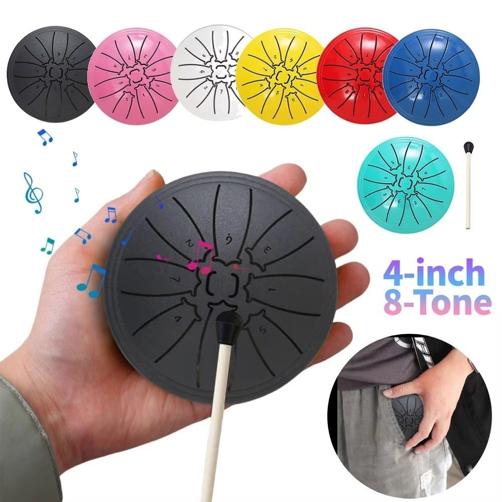 4 Inch 8 Notes Steel Tongue Dr - огляд і ціна Tongue Drum Steel